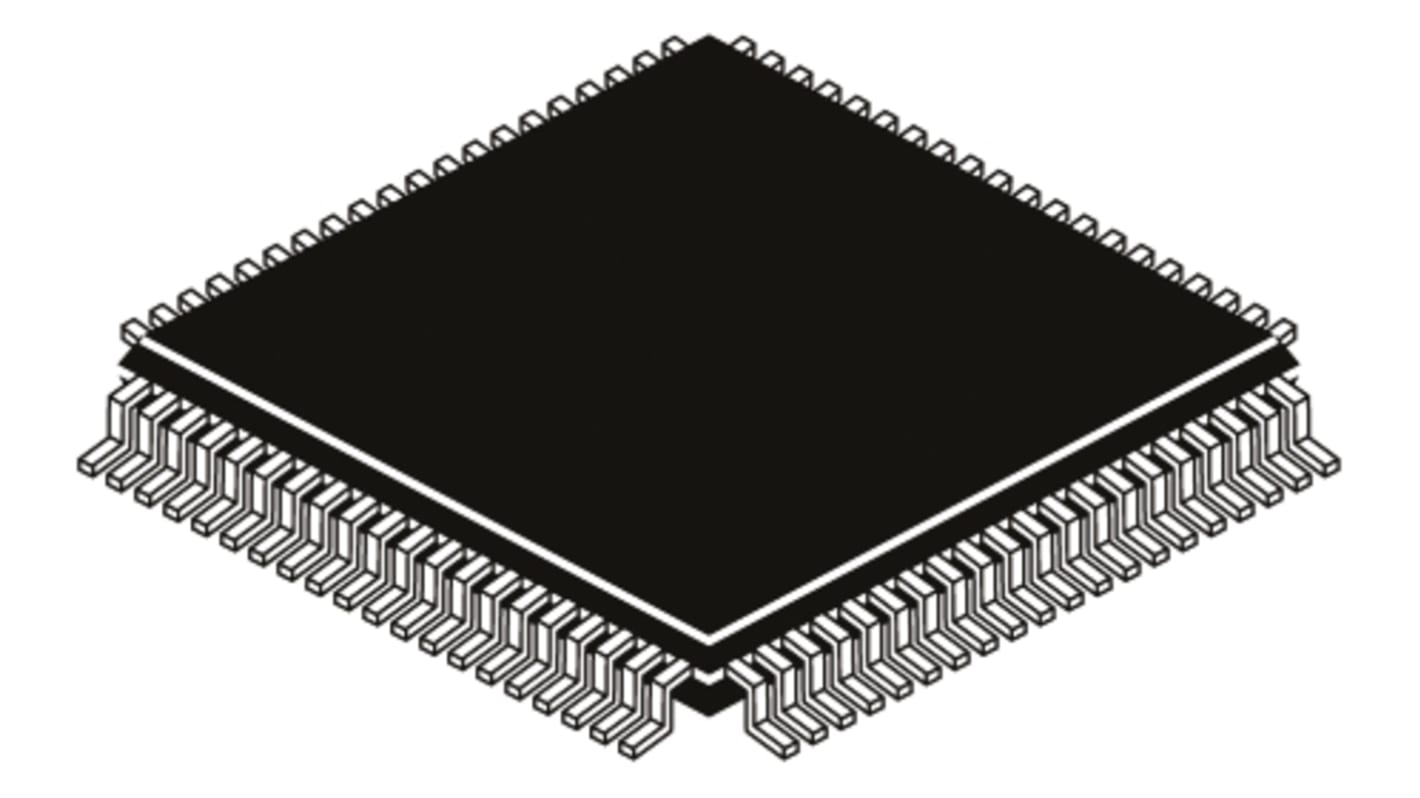 ADC AD9883AKSTZ-110 3 8bitovýů 110Msps, LQFP, počet kolíků: 80