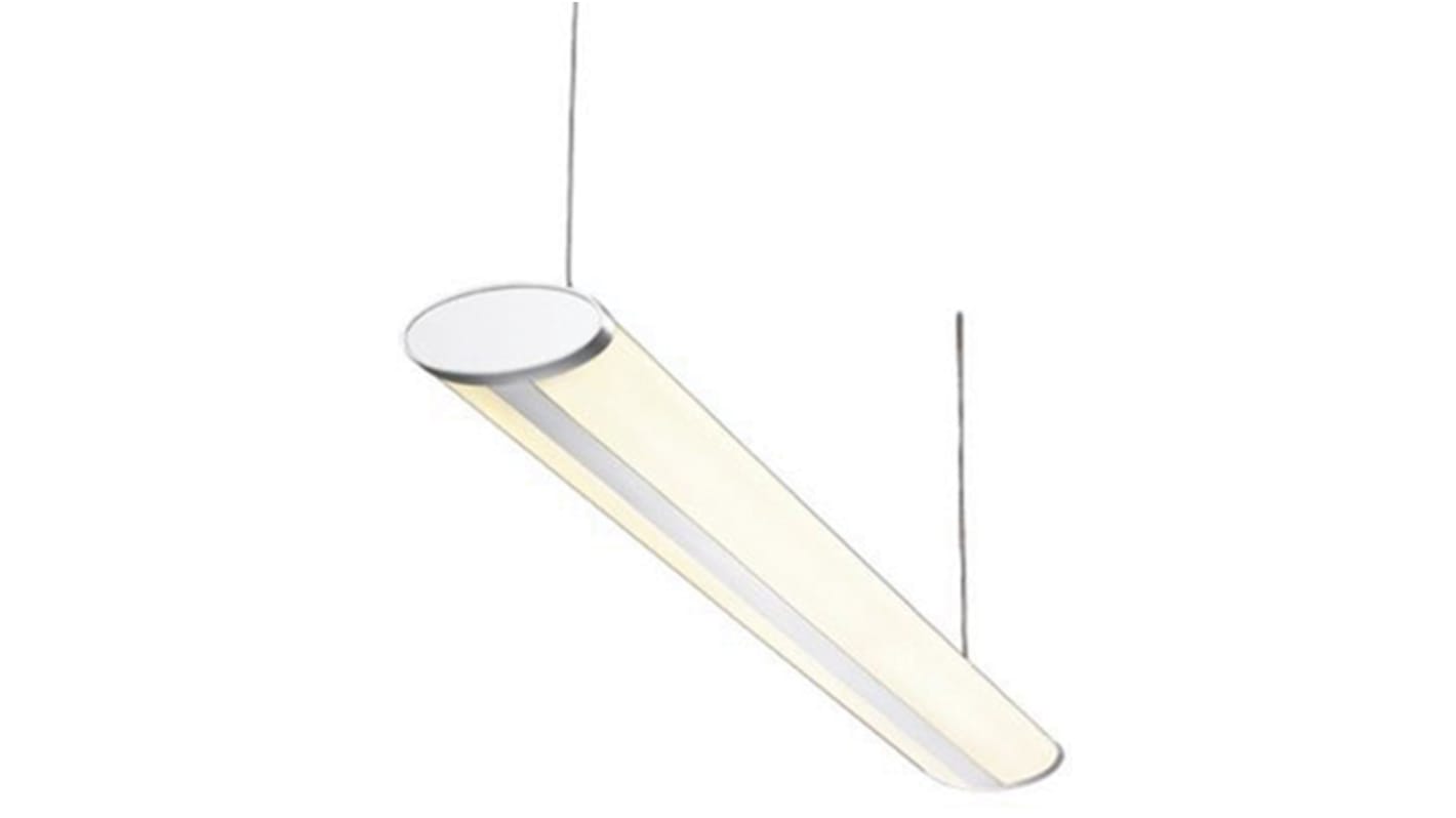 Knightsbridge 35 W Fluorescent Ceiling Light Fitting Tubular Twin Batten, 2 Lamp