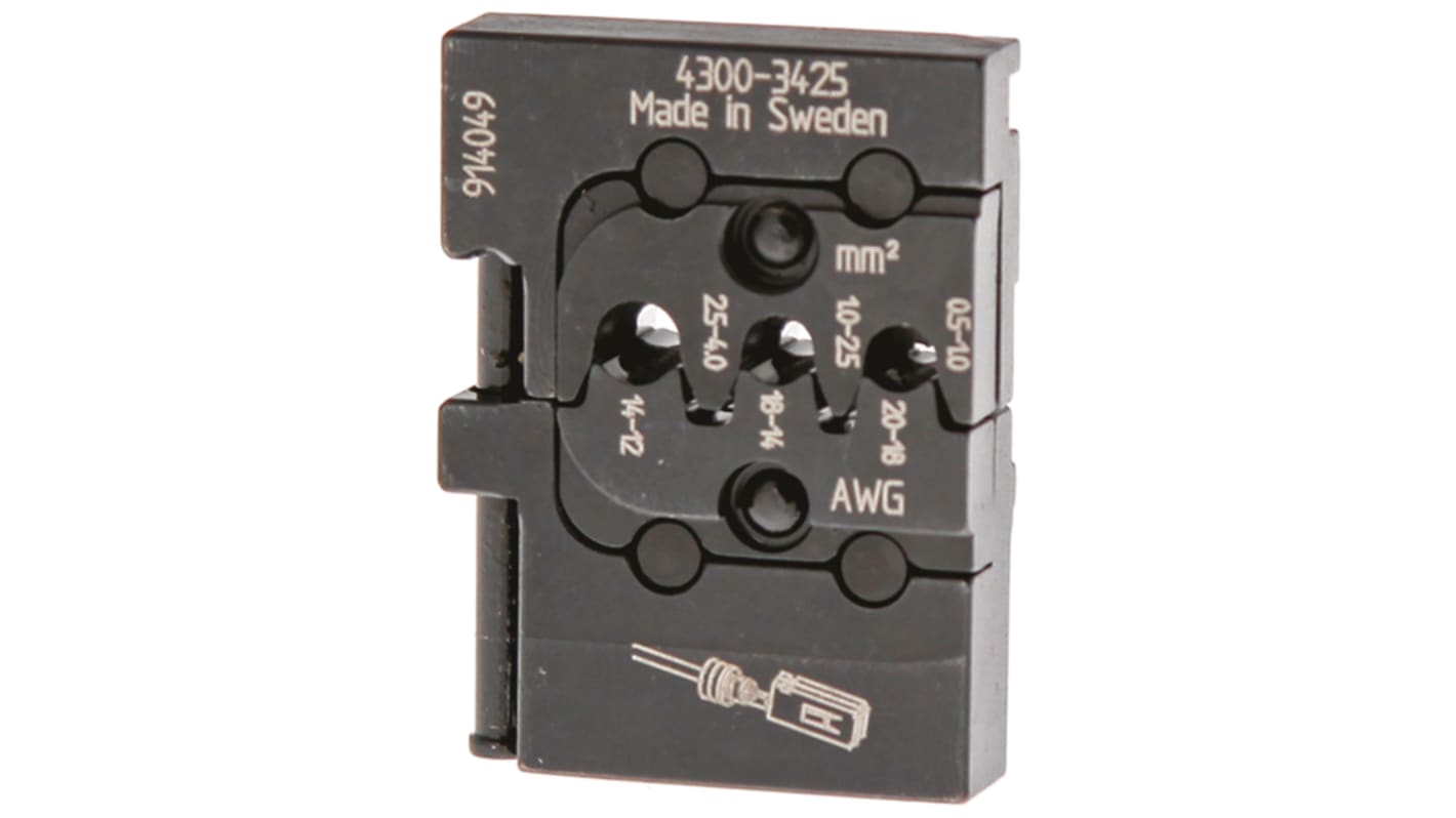 RS PRO Crimp Die Set, Timer with Wire Seal