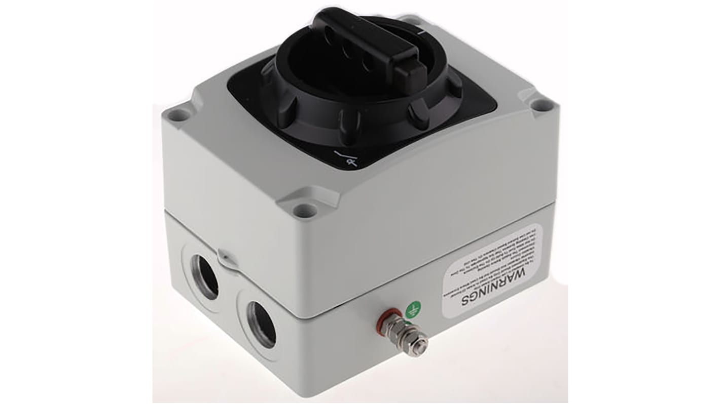 Craig & Derricott 6P Pole Isolator Switch - 20A Maximum Current, 7.5kW Power Rating