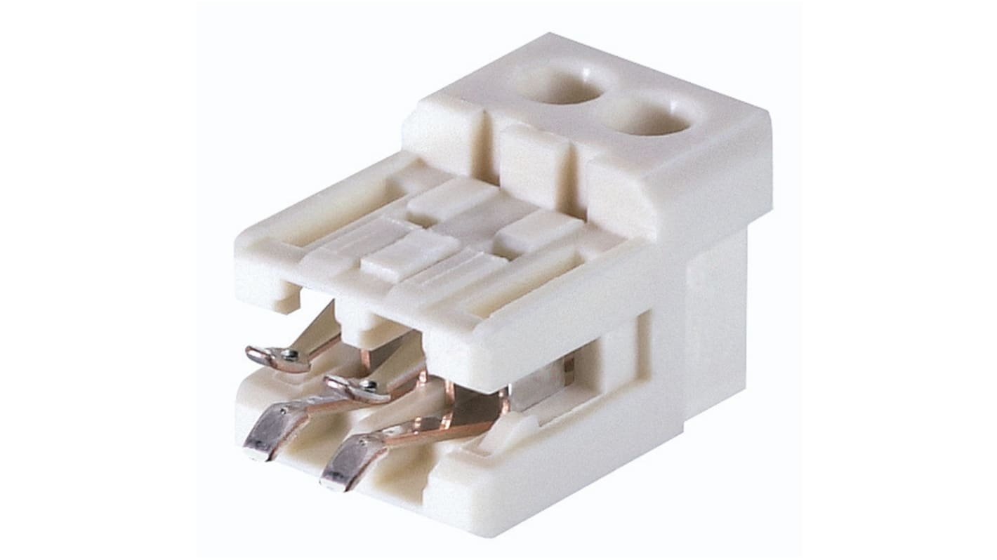 Conector de iluminación Hembra LST03i2, 2 Polos, Montaje en PCB, 32 V, 3A, IP20