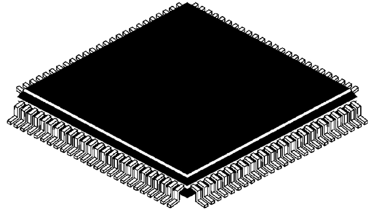 STMicroelectronics STM32F405VGT6V, 32bit ARM Cortex M4 Microcontroller, STM32F4, 168MHz, 1.024 MB Flash, 100-Pin LQFP