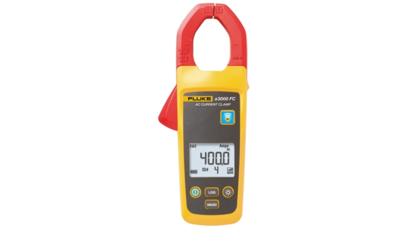 FLKA3000 FC Fluke A3000 FC Clamp Meter WiFi, Max Current 400A ac