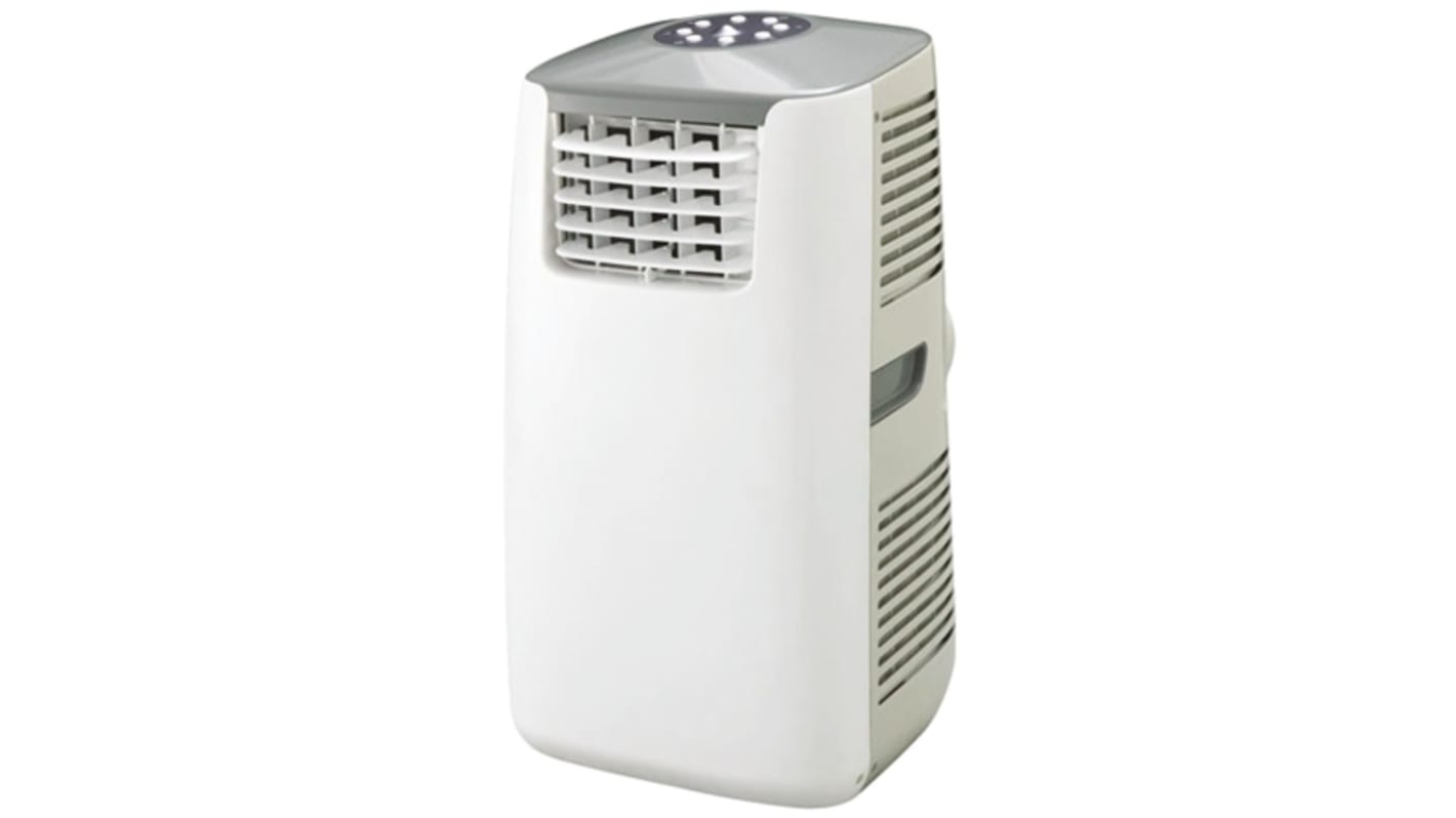 RS PRO Klimagerät 1300W / 12000BTU/h 480m³/h R410a Auto, Kühlen, Gebläse, 420 x 405 x 790mm