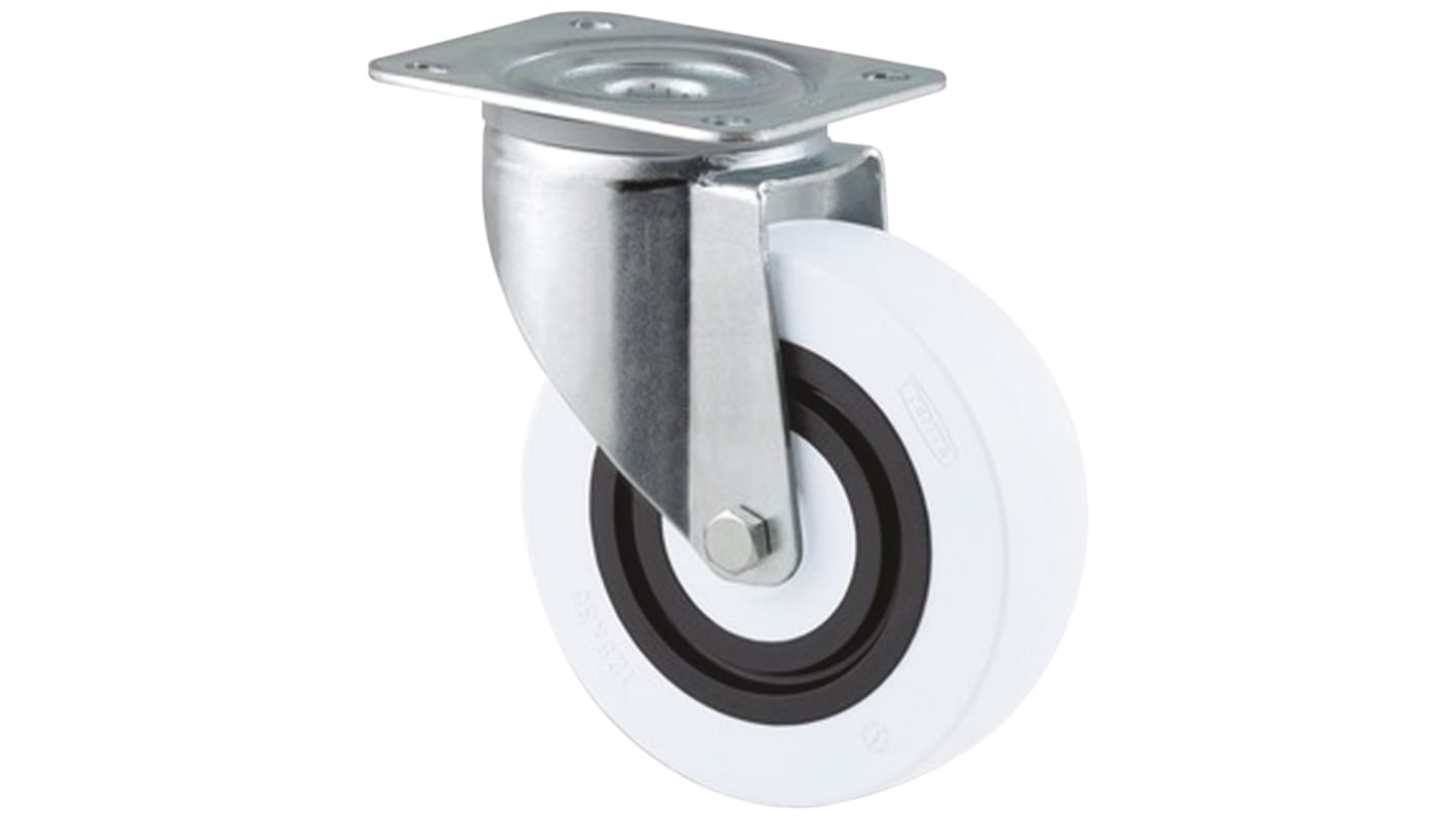 Tente Swivel Castor Wheel, 400kg Capacity, 125mm Wheel