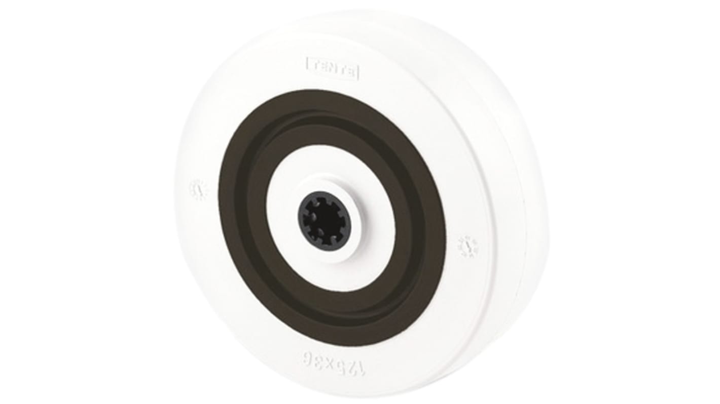 Ruota carrello Tente, tipo Nylon duro, in Poliammide, Ø 125mm, carico 400kg