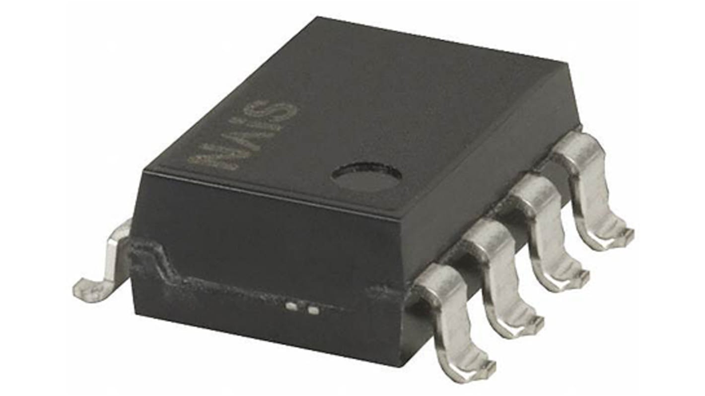 Relé de estado sólido Panasonic, contactos DPST, control 1,5 → 5 V, carga Máximo de 350V, 0,12 A máx., montaje