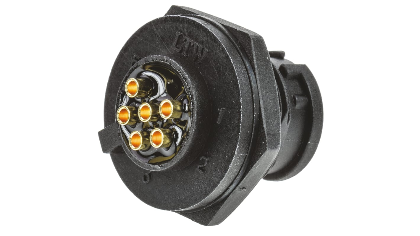 BD-06PMMS-LC7001 | Amphenol Industrial Circular Connector, 6 Contacts ...