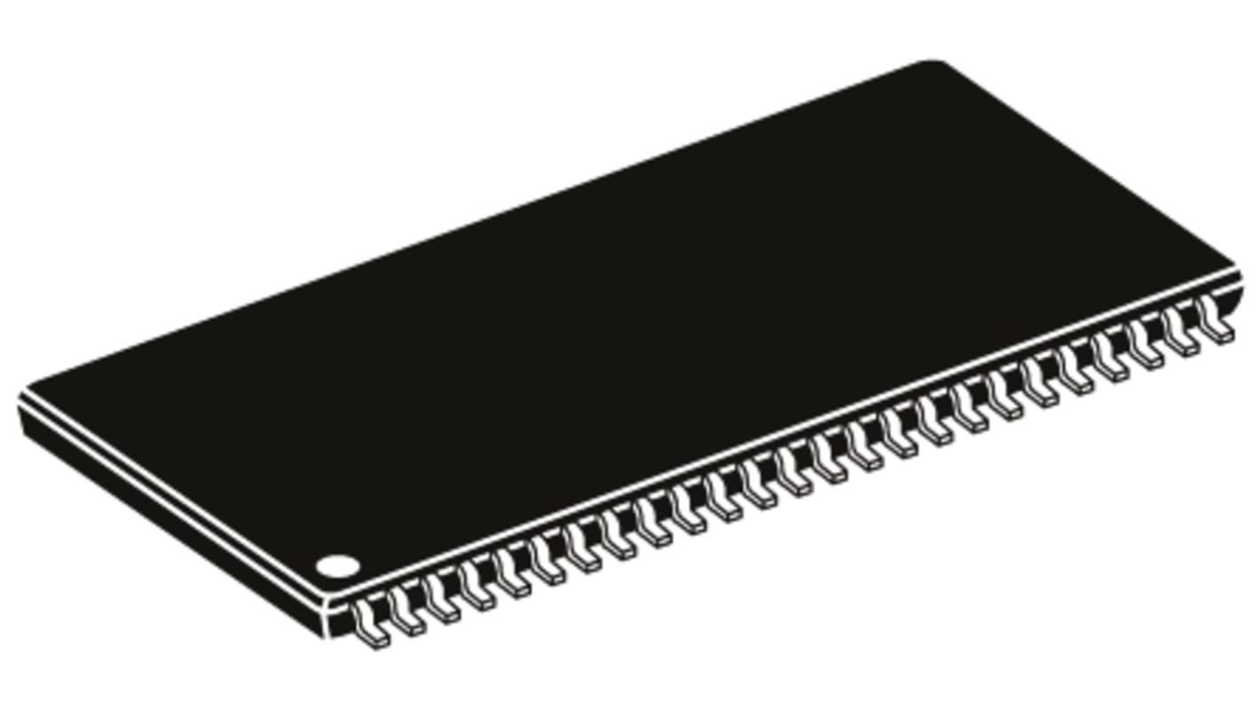 SDRAM IS42S16100F-6TL, 16Mbit, 166MHz, Montaje superficial, TSOP, 50 pines