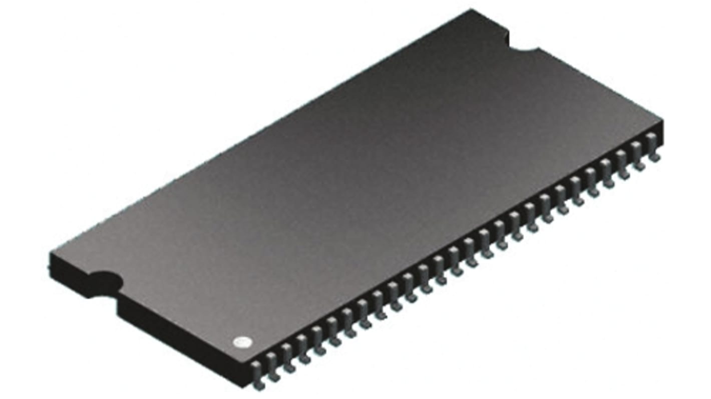 SDRAM IS42S16160G-7TL 256Mbit, Felületre szerelhető, 143MHz, 3 V – 3,6 V, 0 °C – +70 °C, 54-tüskés, TSOP