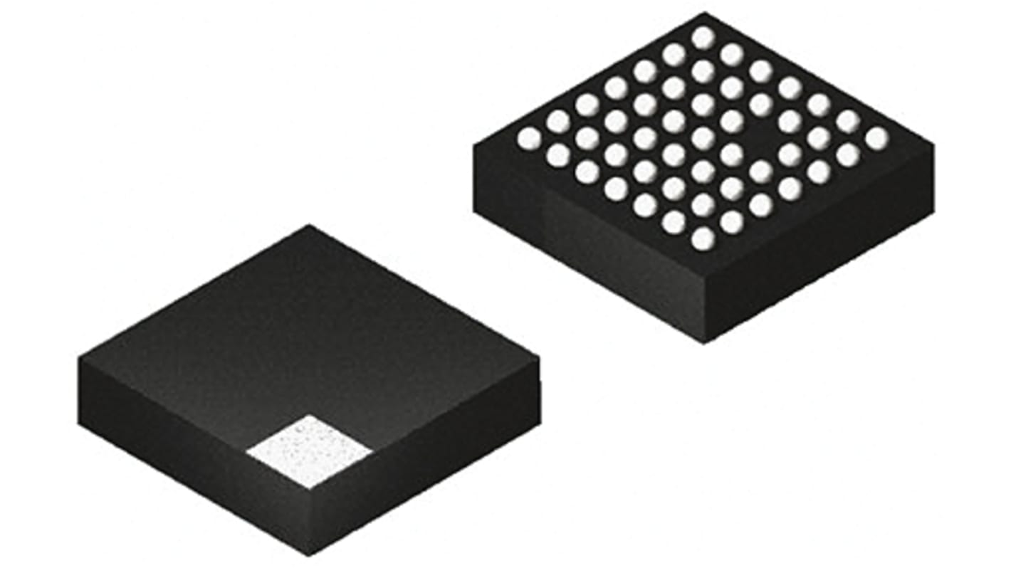 SRAM IS61WV25616BLL-10BLI, 4Mbit 256k x 16 bitů 2,4 V až 3,6 V, počet kolíků: 48, TFBGA