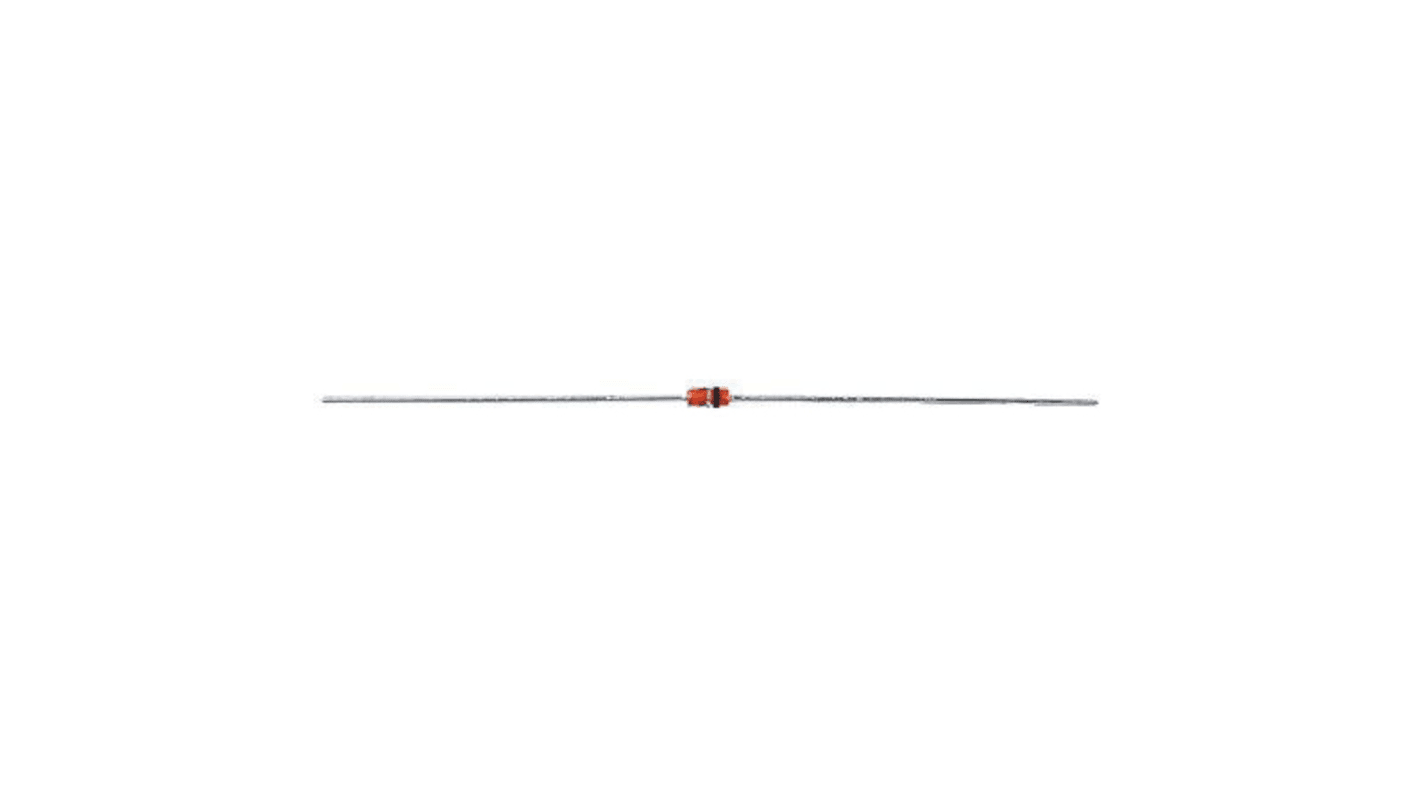 Diode Zener Vishay, 3.3V, Traversant, dissip. ≤ 500 mW DO-35