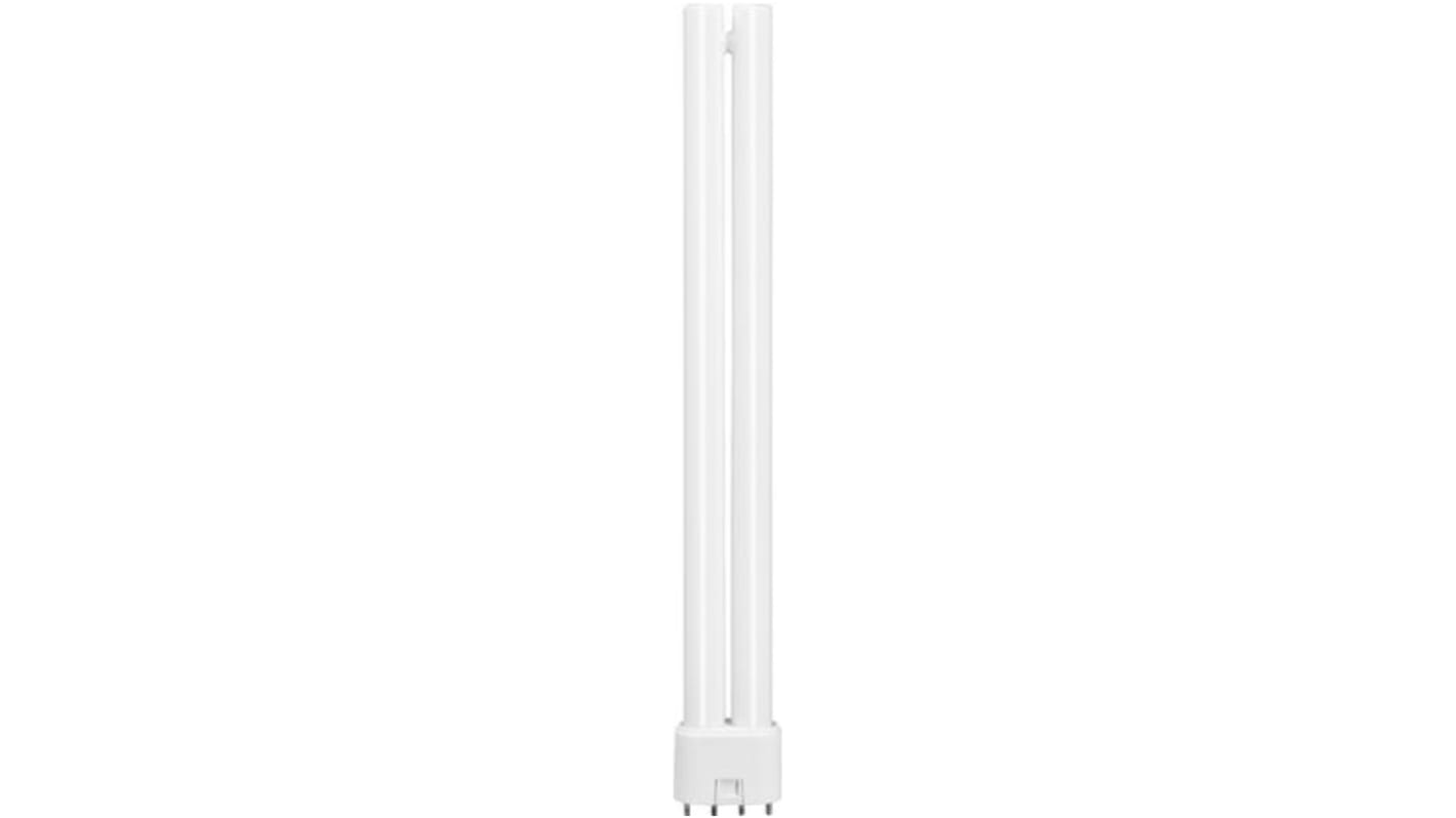 Sylvania Kompaktleuchtstofflampe, 2G11, 24 W, 1800 lm, 4000K, Kaltweiß, L.=322 mm, 4-Pin, RA=82