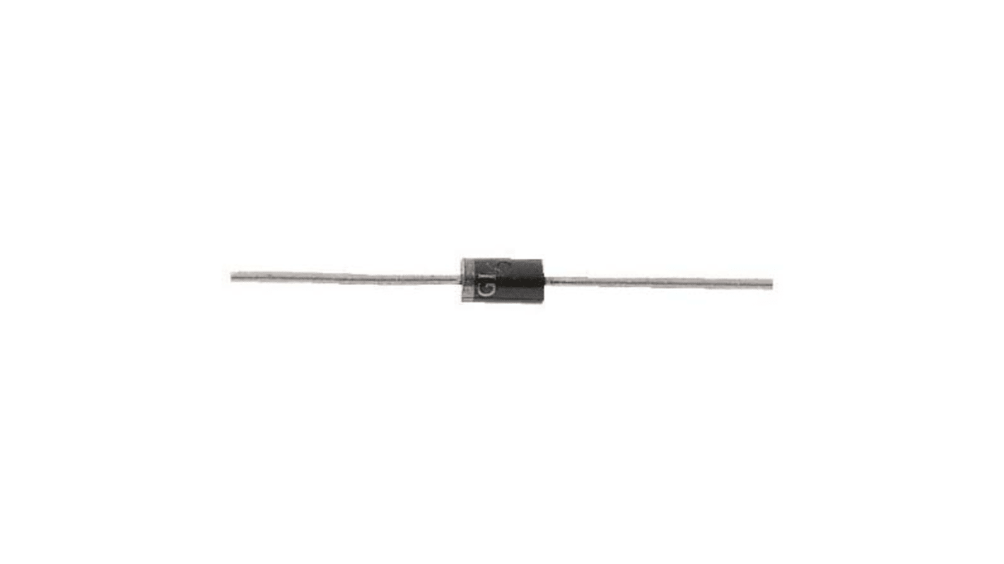 Vishay TVS-Diode Bi-Directional Einfach 14.5V 9.5V min., 2-Pin, THT 8.5V max DO-204AC