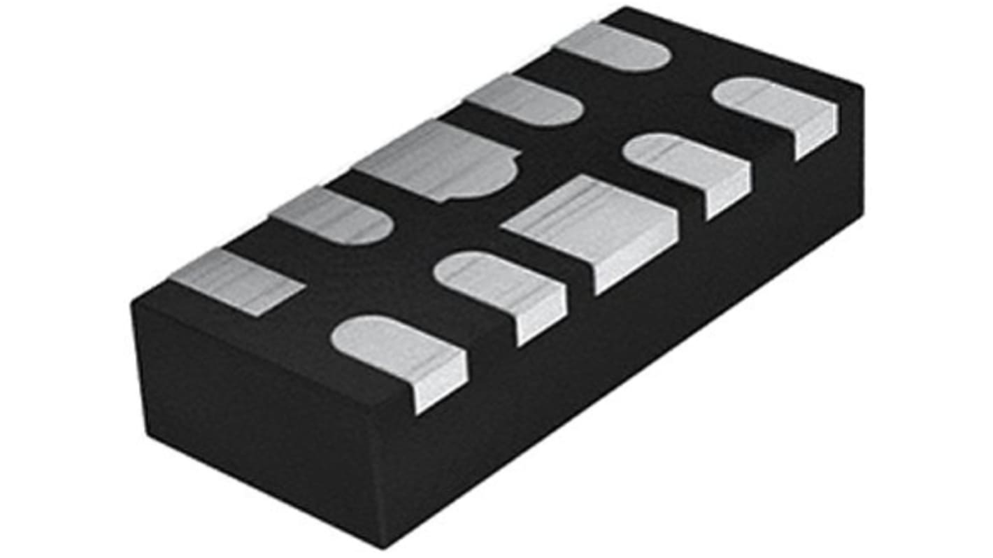 Texas Instruments TPD4S010DQAR, Quad-Element Uni-Directional ESD Protection Array, 25W, 10-Pin USON