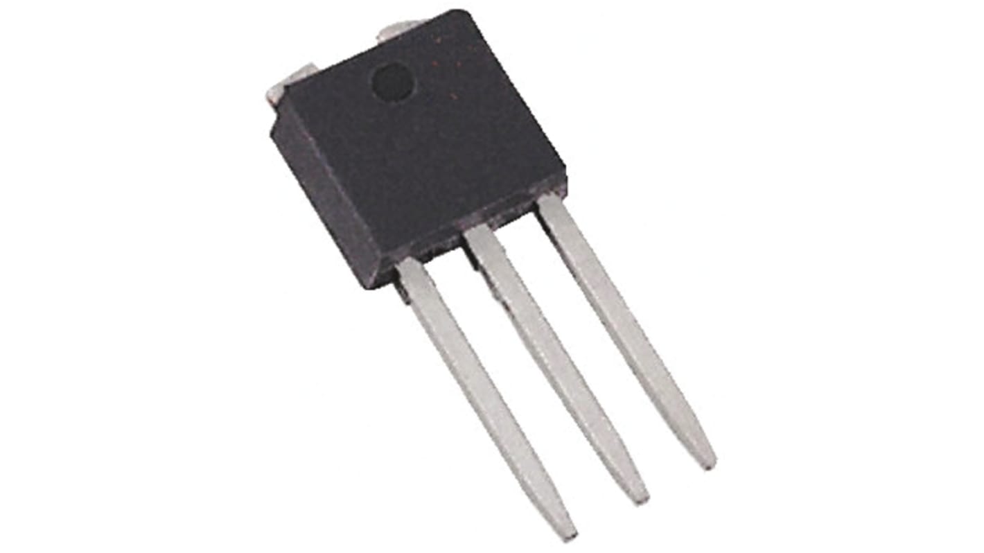 Vishay Nチャンネル MOSFET600 V 1.4 A スルーホール パッケージIPAK (TO-251) 3 ピン