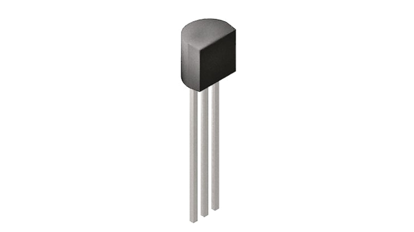 Texas Instruments Adjustable Shunt Voltage Reference 1.24 - 30V ±1.0 % 3-Pin TO-92, LMV431AIZ/NOPB