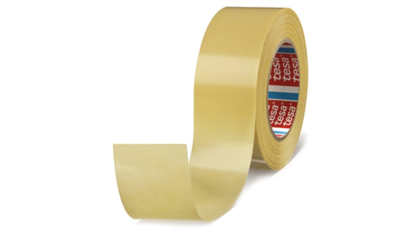 Tesa Tesa 4939 Rubber White Cloth Tape, 19mm x 50m, 0.27mm Thick