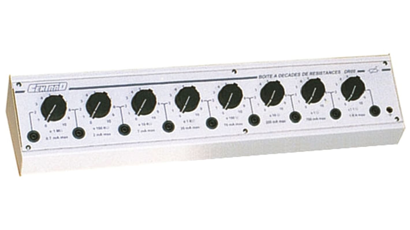 ELC Resistance Decade Box, Absolute Maximum Resistance Measurement 11.111MΩ, UKAS Calibration