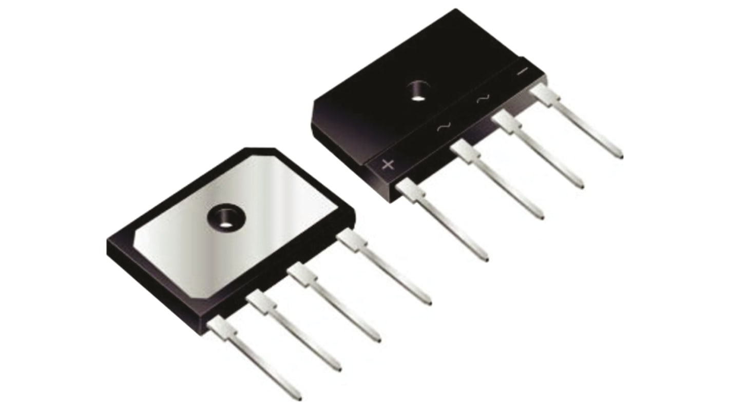 Vishay Bridge Rectifier, 40A, 600V, 4-Pin