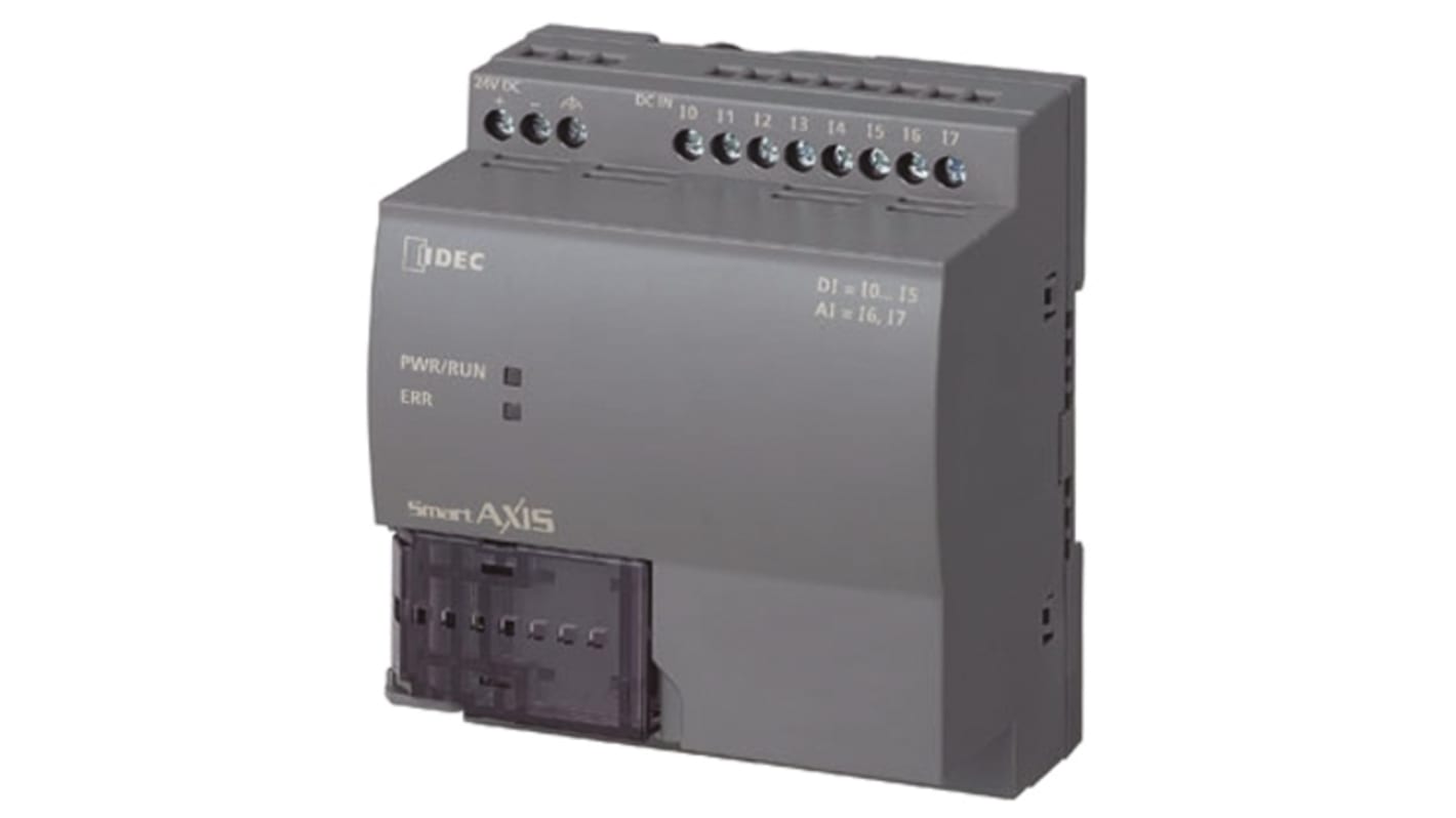 Idec FT1A Series PLC CPU, Relay Output, 8-Input, Contact Input