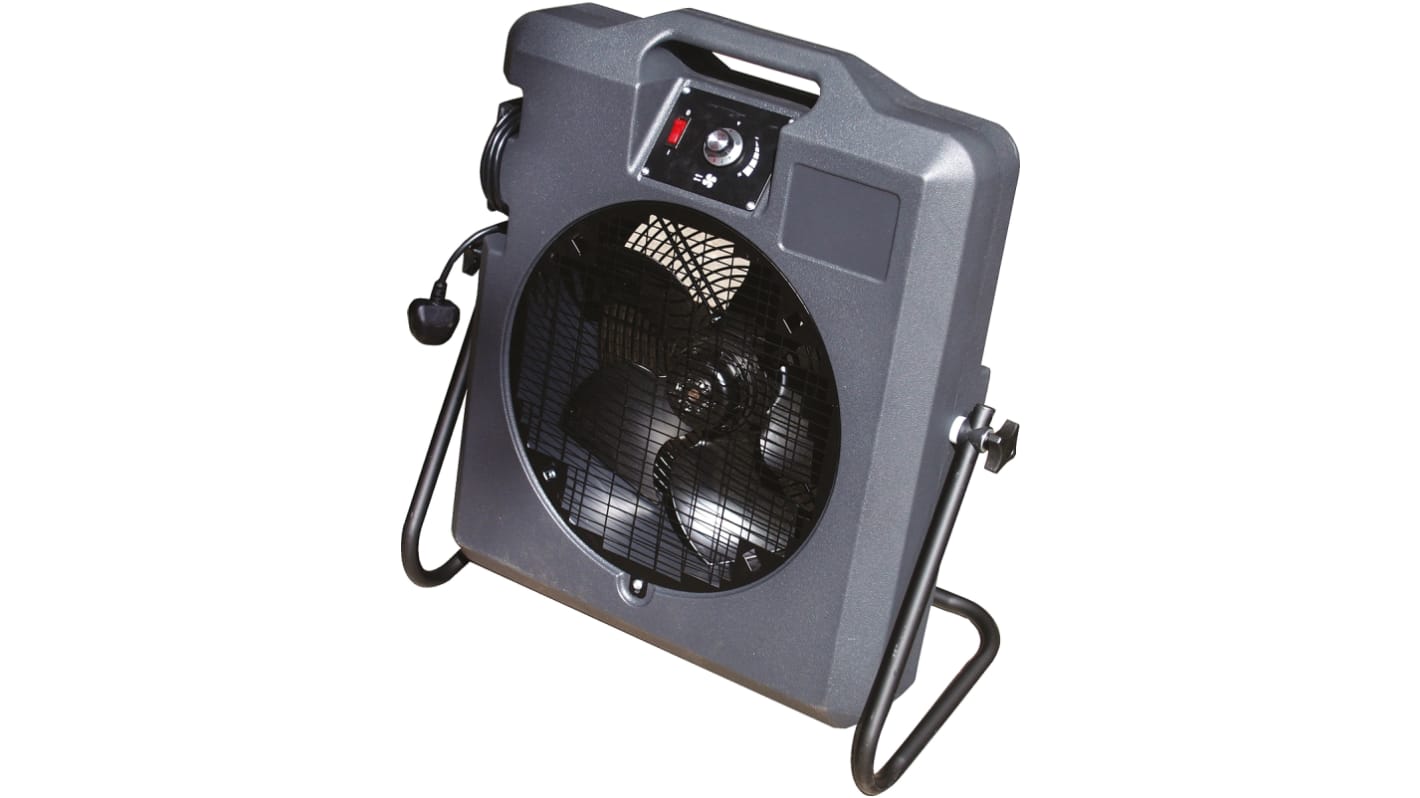 KoolbreezeBodenventilator Lüfter 230 V, 6000m³/h, UK-Netzstecker