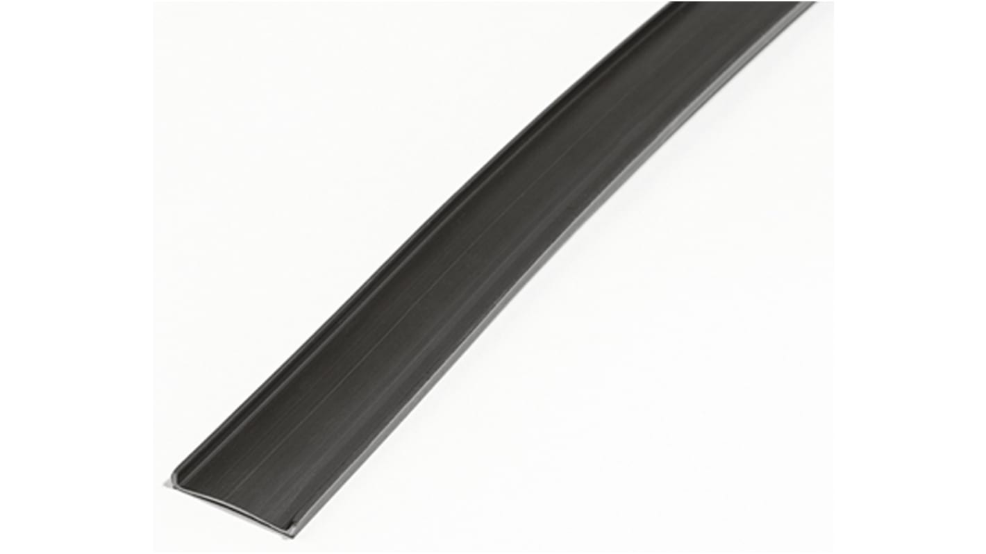 HellermannTyton Self Adhesive Black Cable Tie Mount 12.9 mm x 50m, 12.9mm Max. Cable Tie Width