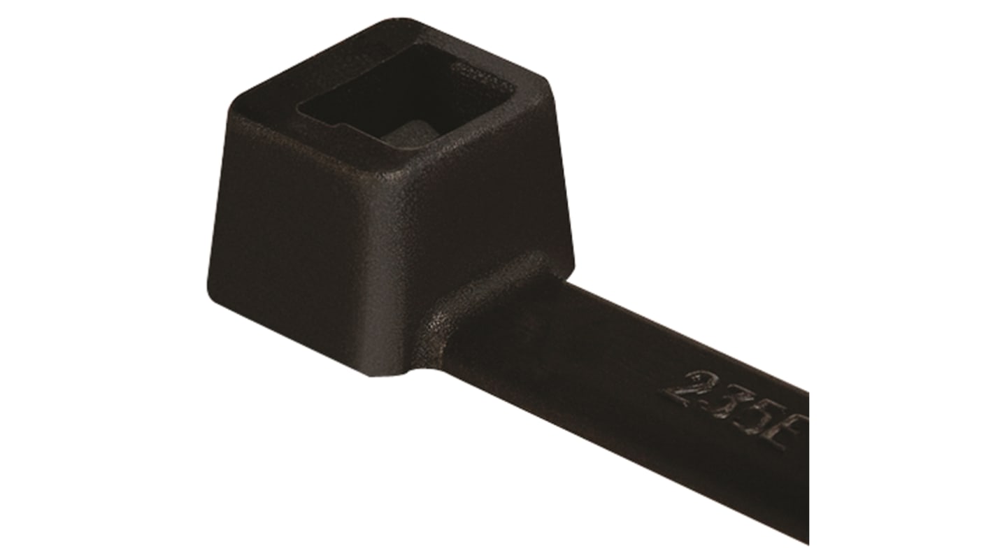 11112032 T120R(E)PA66HIR(S)BK HellermannTyton Cable Tie, Standard