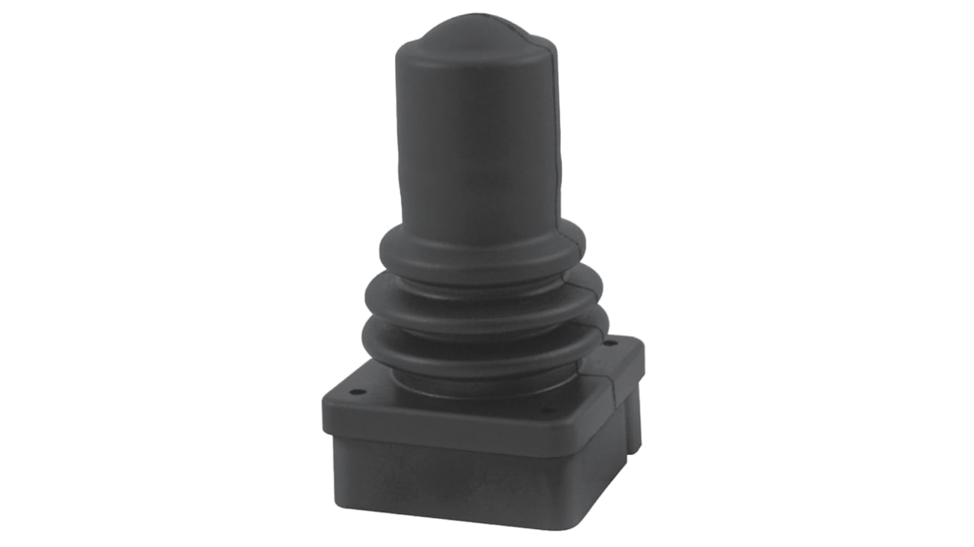 Joystick s Hallovým prvkem IP68S 12 mA (jednoduchý), 20 mA (dvojitý) Drátový vodič 5.5V dc -40 → +85°C