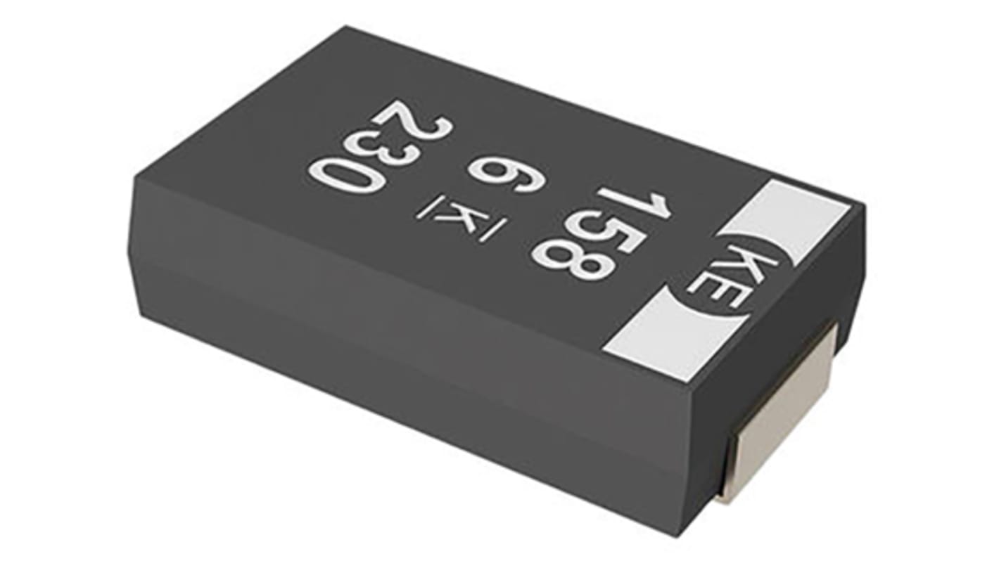 KEMET 470μF Polymer Tantalum Capacitor 6.3V dc, T545 Series