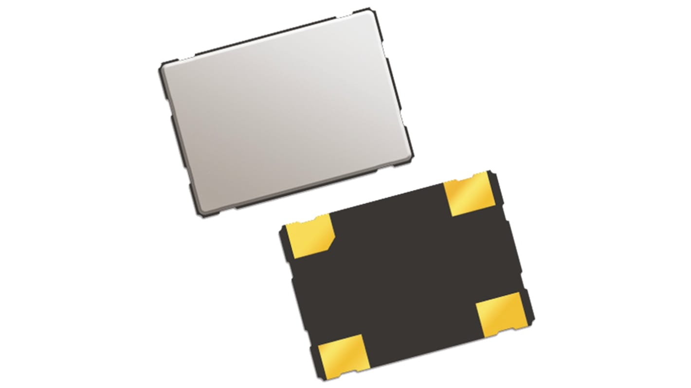 QANTEK Oszillator,Takt, 12MHz, ±25ppm, HCMOS, SMD, 4-Pin, Oberflächenmontage, 7 x 5 x 1.4mm