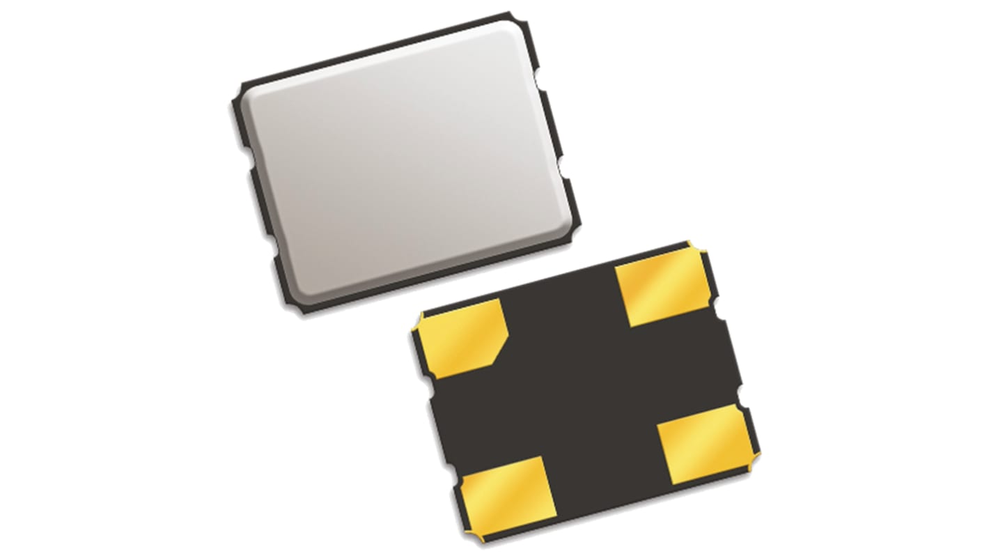 QANTEK, 24MHz Clock Oscillator, ±25ppm HCMOS, 4Pin SMD QX333A24