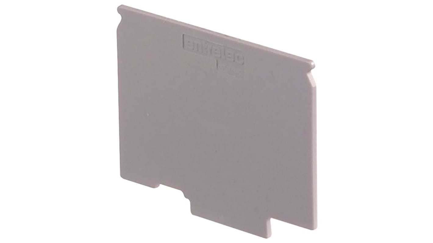 Entrelec FEM13U Series End Stop for Use with Terminal Block