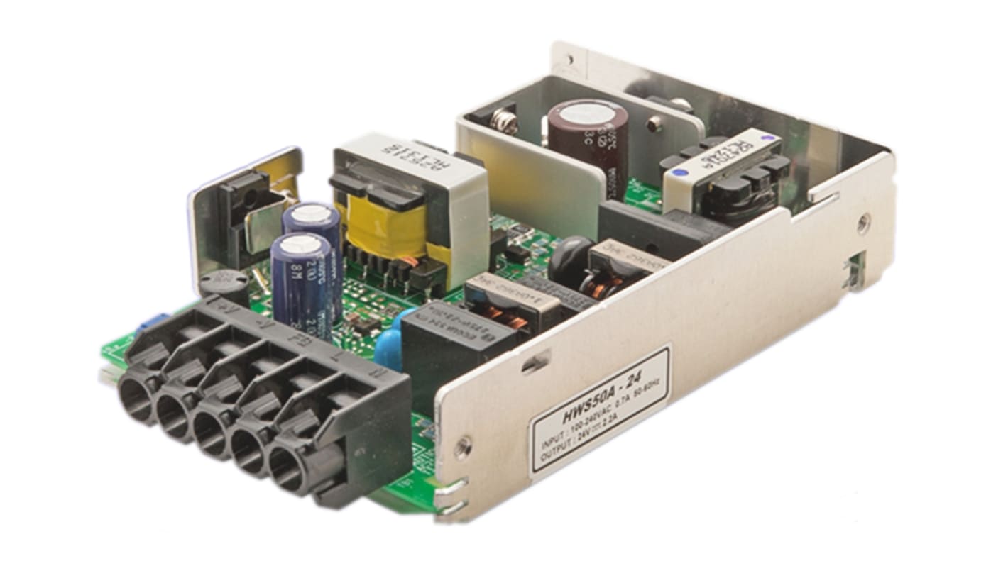 Fuente de alimentación conmutada TDK-Lambda, 5V dc, 10A, 50W, 1 salida, Montaje en panel