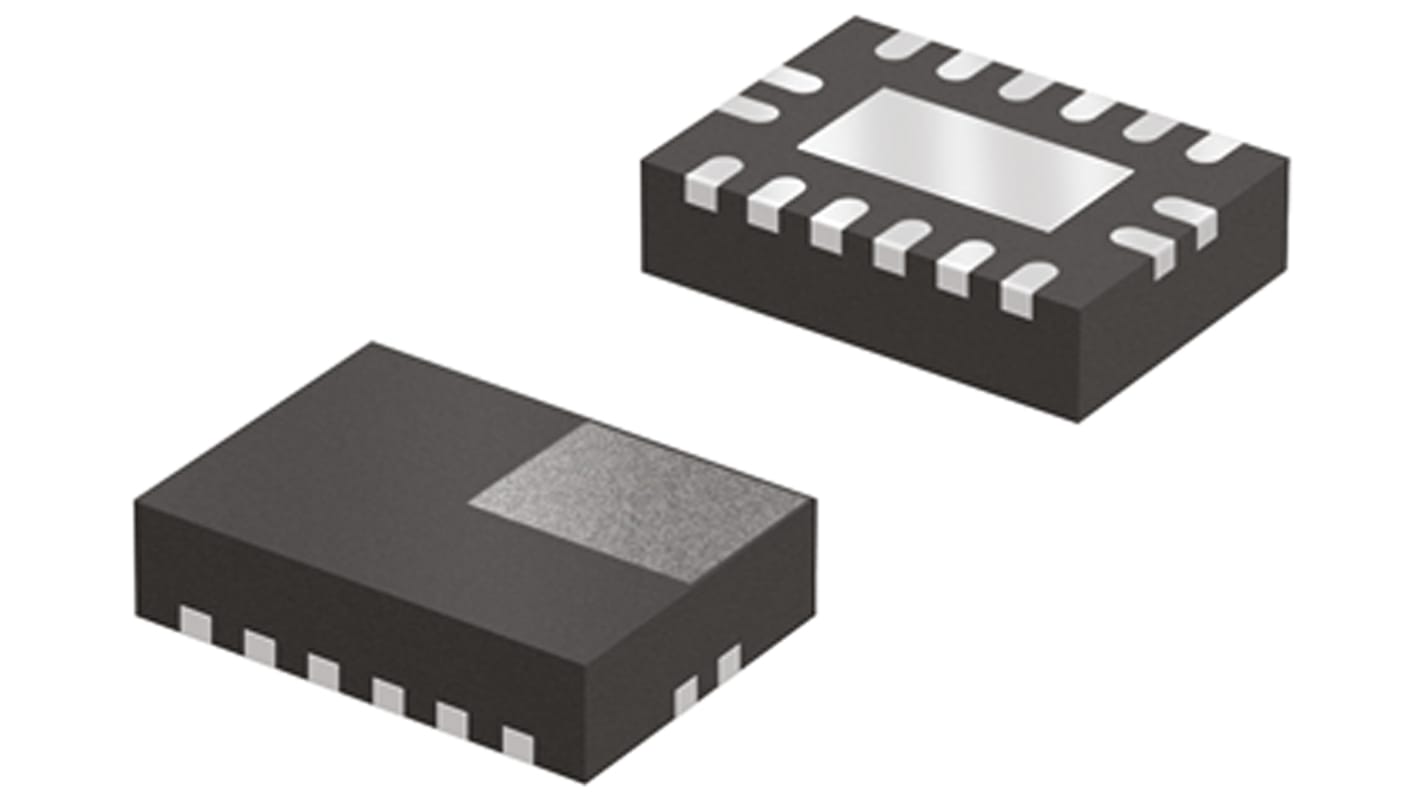 Multiplexer 74HC4052BQ,115, 16-tüskés, DHVQFN