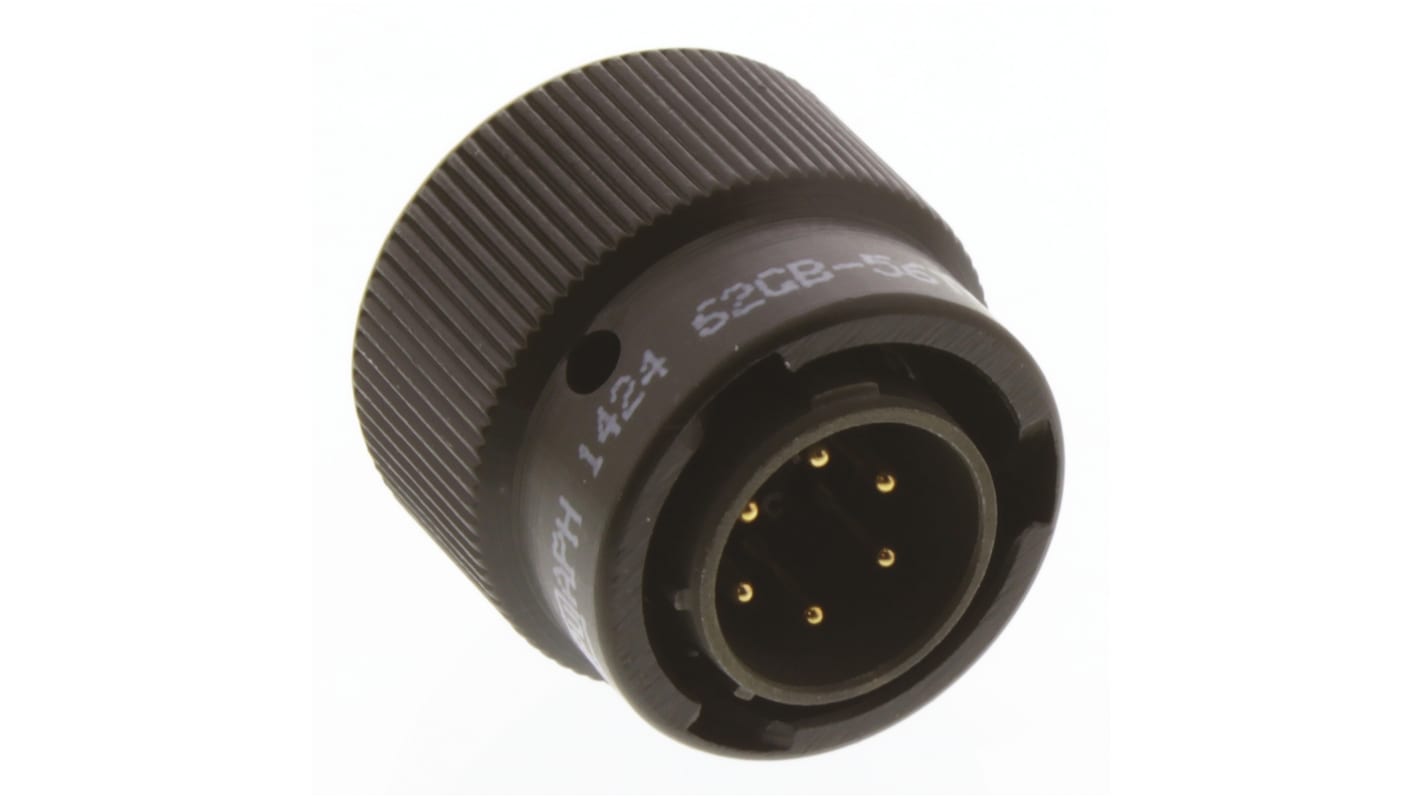 62GB56TG1006PN Amphenol Limited, 62GB 6 Way Cable Mount MIL Spec