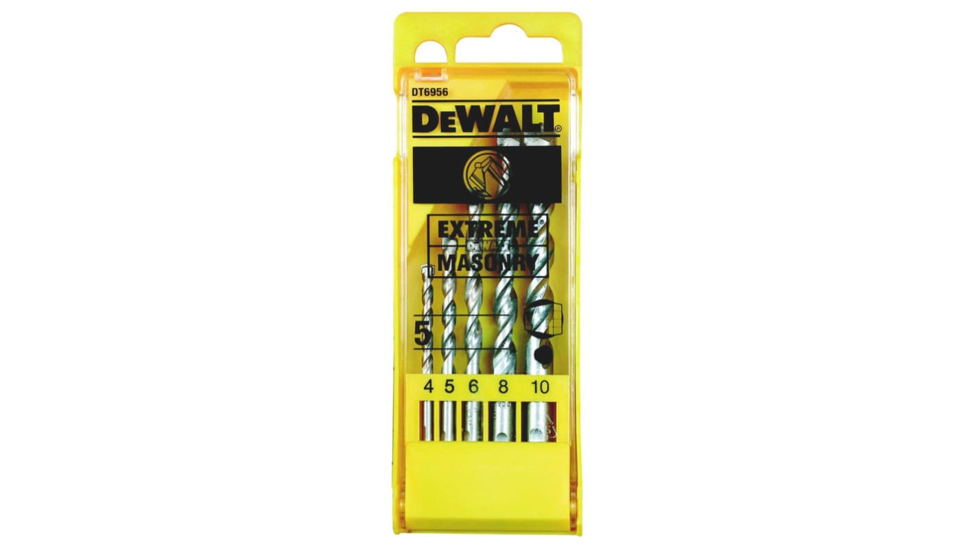 Vrták Zdivo prostý dřík 10 mm, 4 mm, 5 mm, 6 mm, 8 mm Dewalt