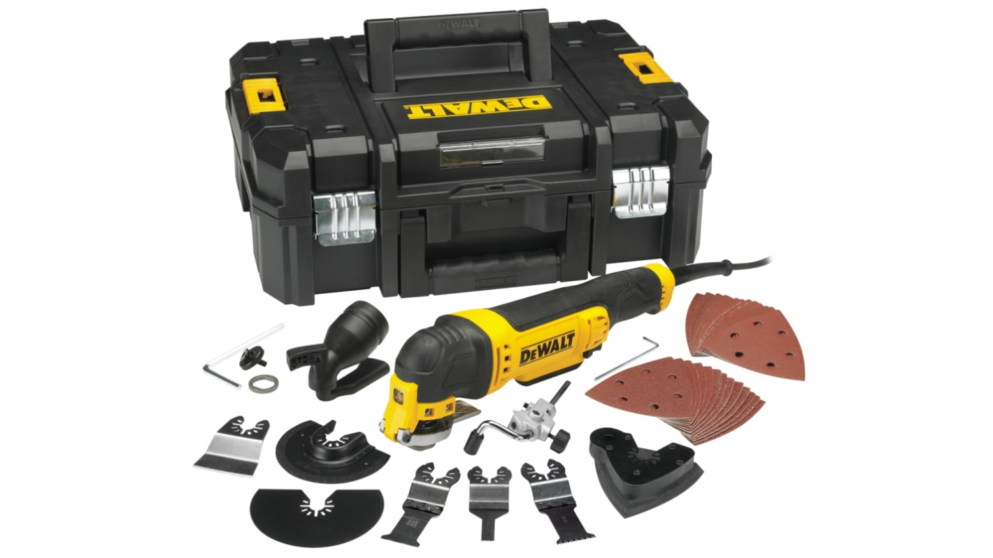 DeWALT DWE315KT 300W Netz Multifunktionswerkzeug Multi-Tool 22000U/min