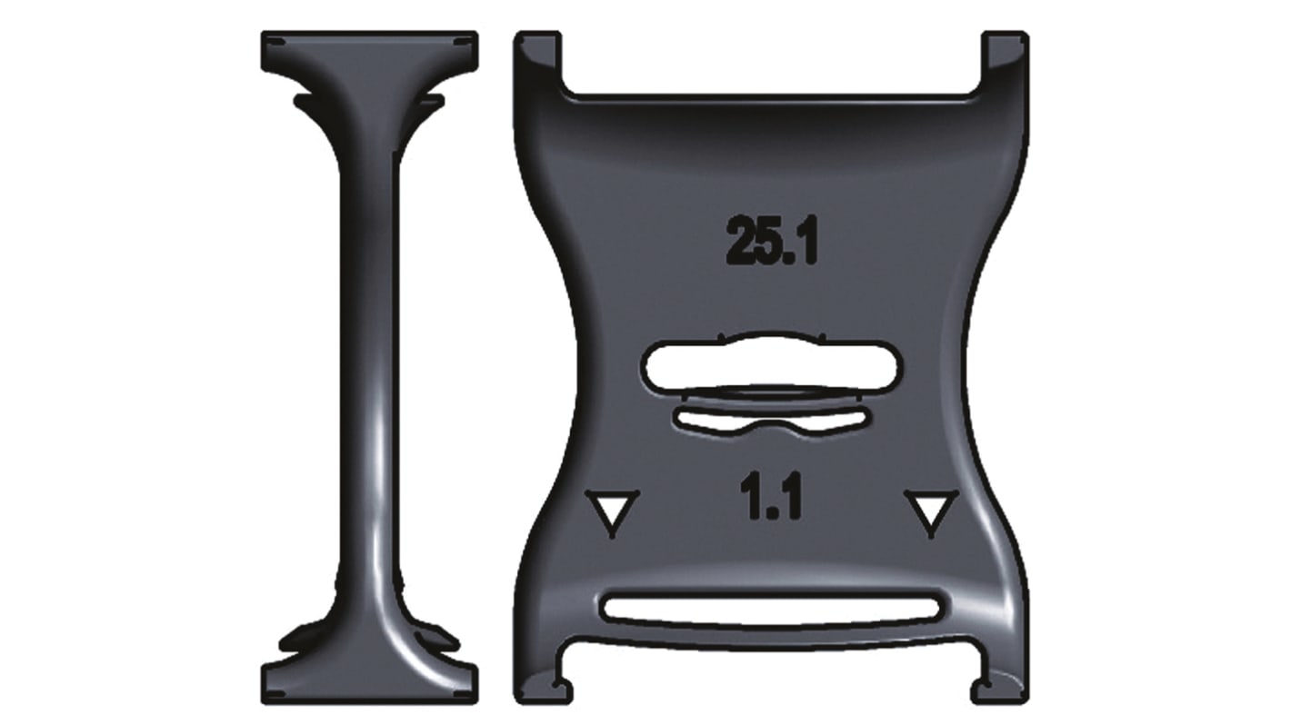 Séparateur de chaîne de câble Igus, série 200, 2400, 250, 2500, e-chain