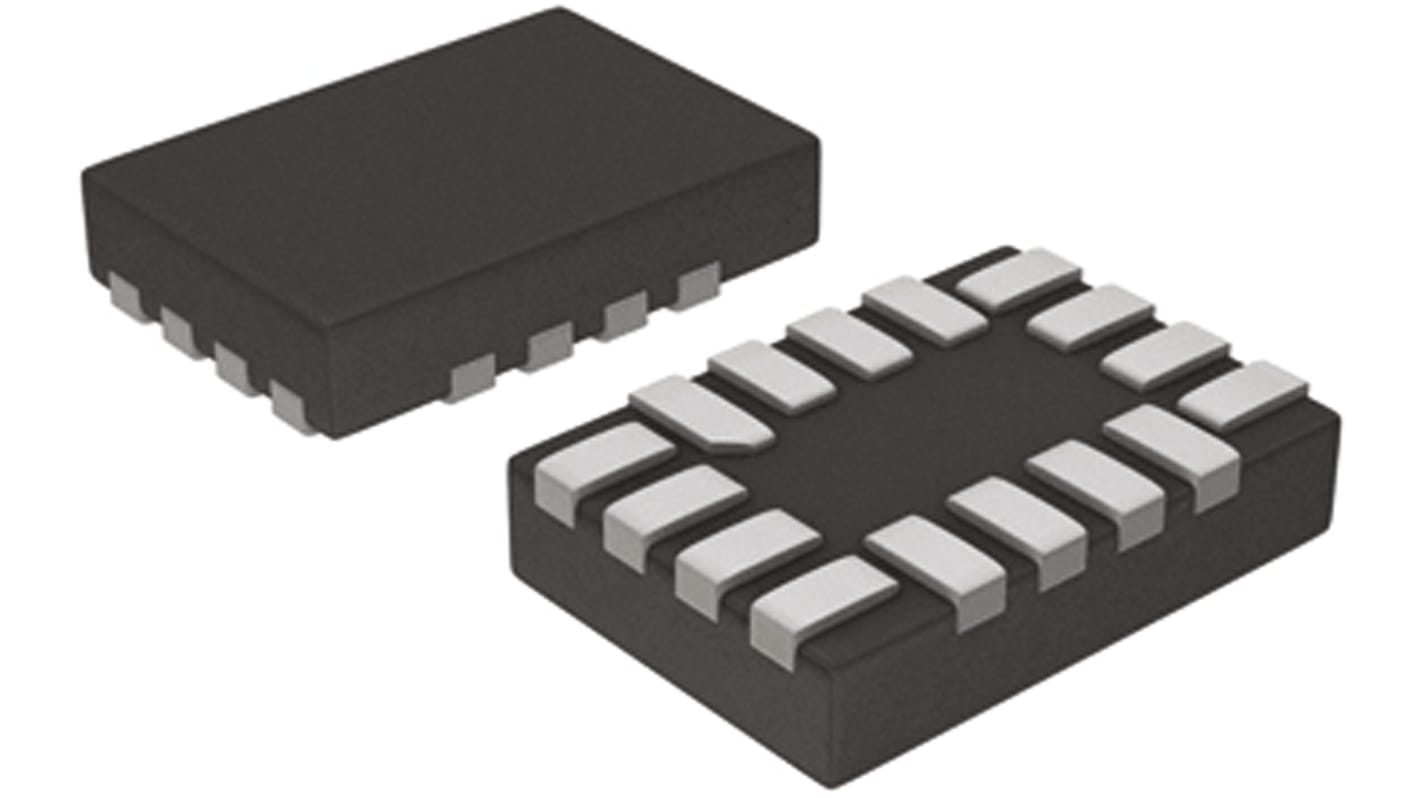 Texas Instruments バストランシーバ AVCシリーズ 4ビット, 非反転, 12mA, 16-Pin UQFN