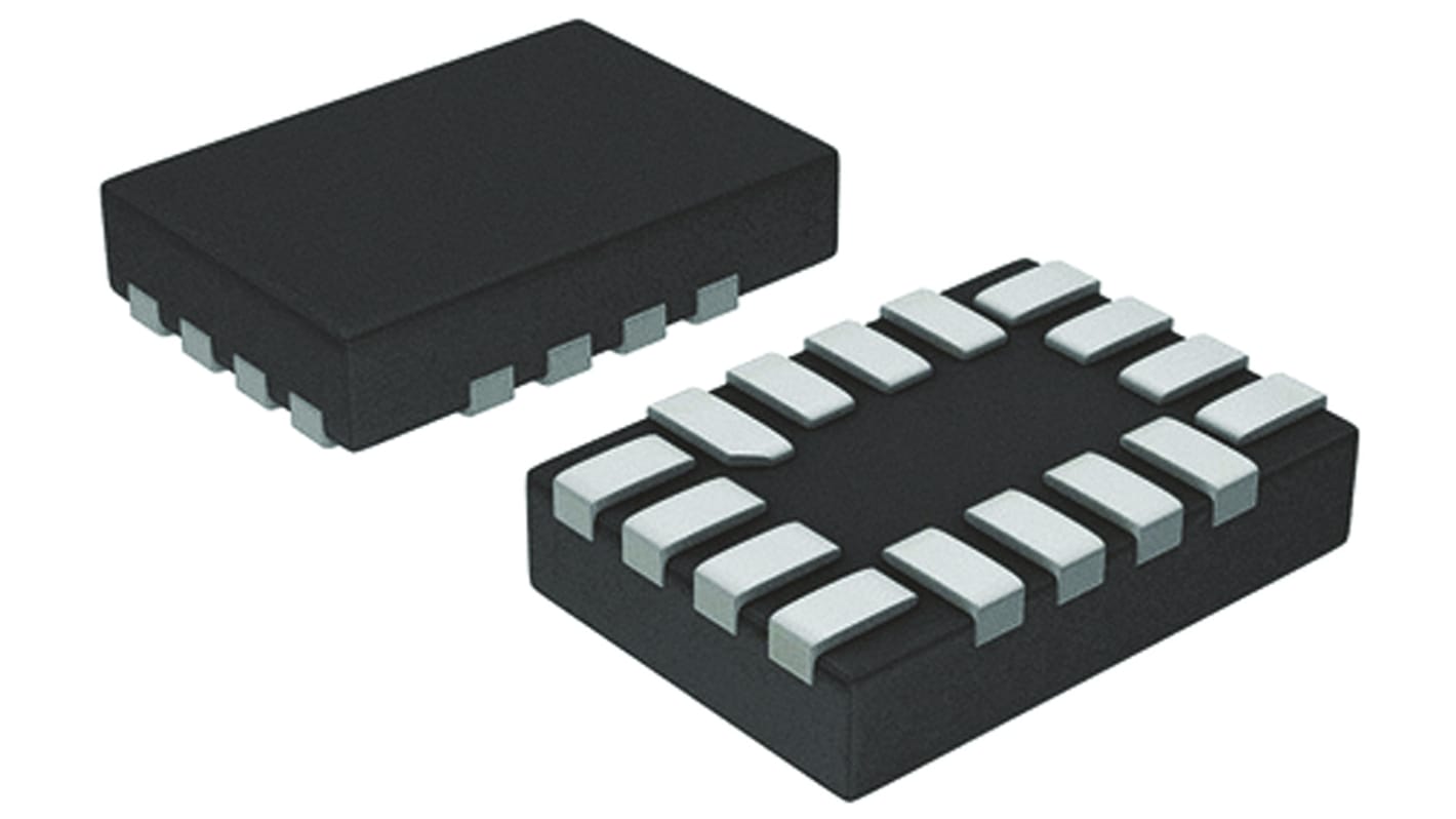 Texas Instruments バストランシーバ AVCシリーズ 4ビット, 非反転, 12mA, 1.2 → 3.6 V, 16-Pin UQFN