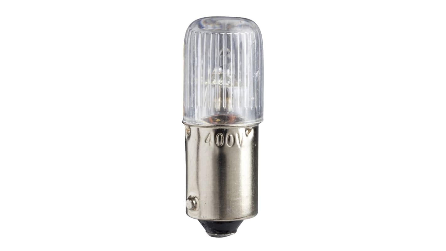 Schneider Electric BA9S Neon Bulb, Clear, 110 V