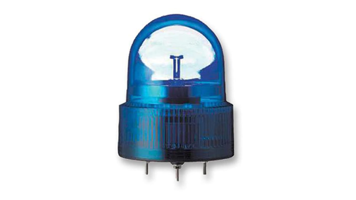 Schneider Electric XVR Signalleuchte Rundum-Licht Blau, 24 V ac/dc, 120mm