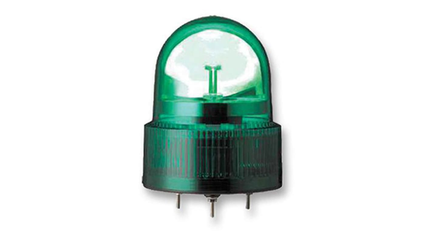 Kombinace maják-bzučák, řada: XVR Rotující světlo Bzučák barva Zelená LED