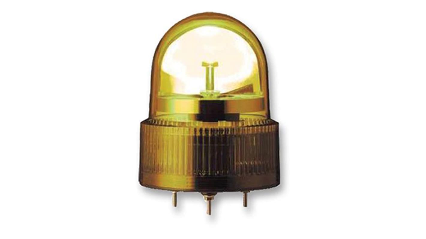 Kombinace maják-bzučák, řada: XVR Rotující světlo Bzučák barva Jantarová LED