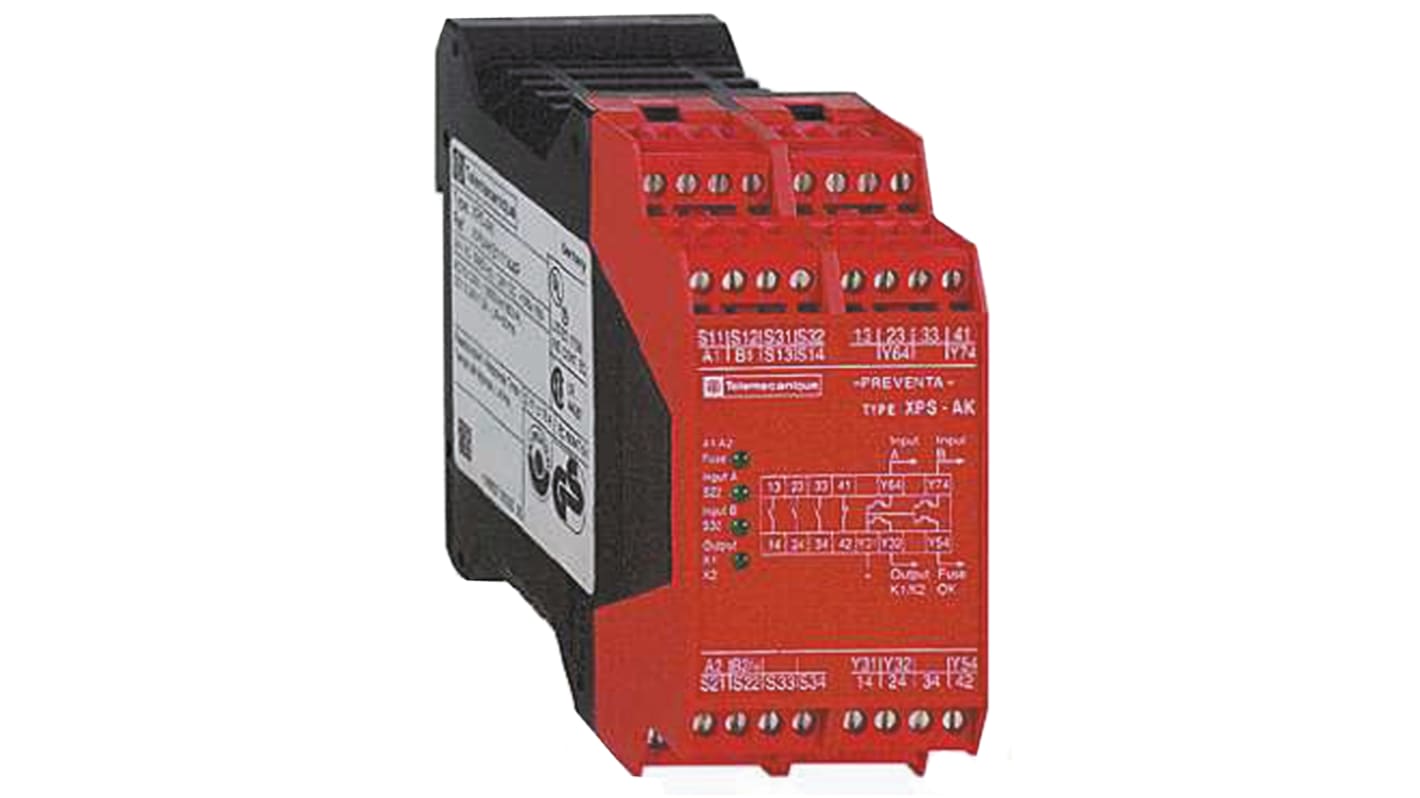 XPSAK311144P Schneider Electric DualChannel Emergency Stop, Light