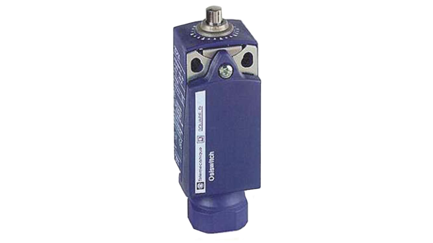 Telemecanique Sensors OsiSense XC Series Plunger Limit Switch, NO/NC, IP66, IP67, DPST, Plastic Housing, 240V ac Max,