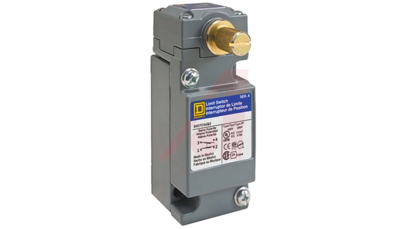 Telemecanique Sensors 9007 Series Limit Switch, NO/NC, IP67, 10A Max