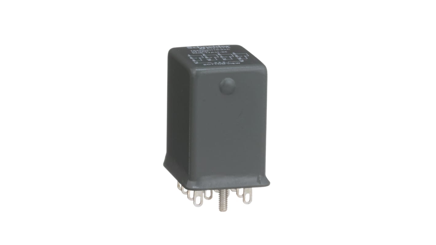 Schneider Electric Monostabiles Relais, Steckrelais 4-poliger Wechsler 3A 24V dc Spule / 1.2W