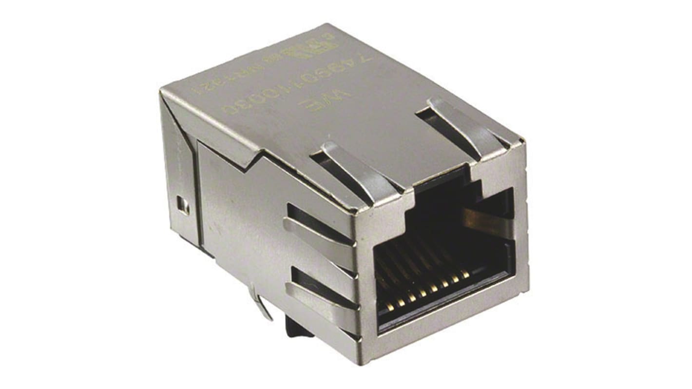 Trasformatore Lan Ethernet Wurth Elektronik, perdita inserzione -1dB, 1 porte, 13.5 x 16.25 x 25.35mm